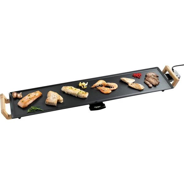 Bestron Teppanyaki Grillplatte XXXL ABP605BB, Elektro-Grillplatte 2 Bestron Teppanyaki Grillplatte XXXL ABP605BB, Elektro-Grillplatte – Bild 2