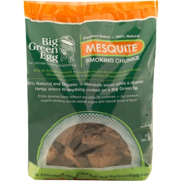 Big Green Egg Wood Chunks Mesquite, Räucherchips 1 Big Green Egg Wood Chunks Mesquite, Räucherchips