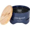 Feuerhand Tisch-Holzkohlegrill Tamber, Cobalt Blue