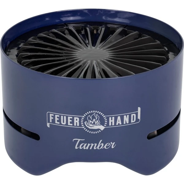 Feuerhand Tisch-Holzkohlegrill Tamber, Cobalt Blue 3 Feuerhand Tisch-Holzkohlegrill Tamber, Cobalt Blue – Bild 3