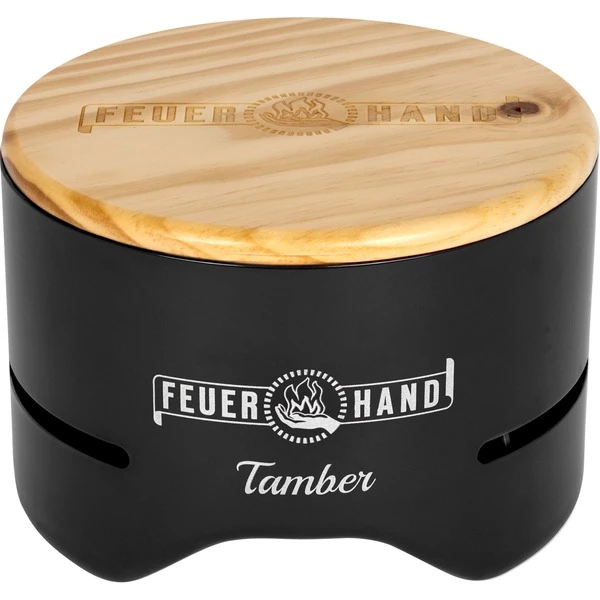 Feuerhand Tisch-Holzkohlegrill Tamber, Jet Black 2 Feuerhand Tisch-Holzkohlegrill Tamber, Jet Black – Bild 2