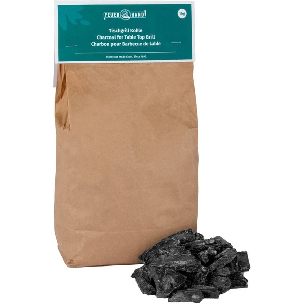 Feuerhand Tischgrill Kohle, Holzkohle 1 Feuerhand Tischgrill Kohle, Holzkohle