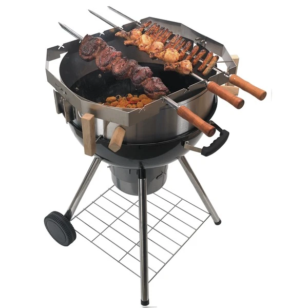 Moesta Churrasco'BBQ Set Für Smokin' PizzaRing, Für 57cm Kugelgrill, Spieß 3 Moesta Churrasco'BBQ Set Für Smokin' PizzaRing, Für 57cm Kugelgrill, Spieß – Bild 3