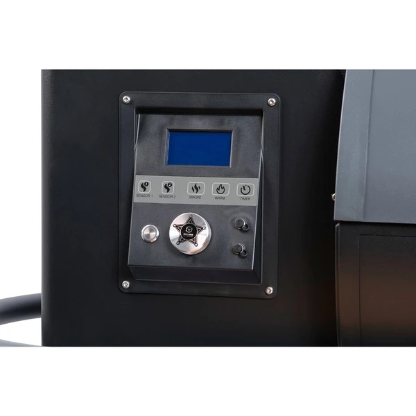 Moesta Sheriff Pelletgrill, Inkl. Frontablage PaperPlank Black Und Haken 2 Moesta Sheriff Pelletgrill, Inkl. Frontablage PaperPlank Black Und Haken – Bild 2