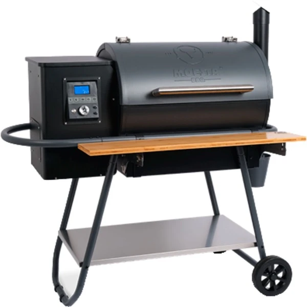 Moesta Sheriff Pelletgrill, Inkl. Frontablagebrett 1 Moesta Sheriff Pelletgrill, Inkl. Frontablagebrett