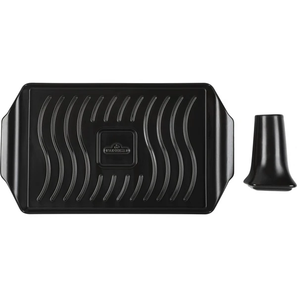 Napoleon Keramische Grillplatte 43 X 25cm, Mit Geflügelhalter 2 Napoleon Keramische Grillplatte 43 X 25cm, Mit Geflügelhalter – Bild 2