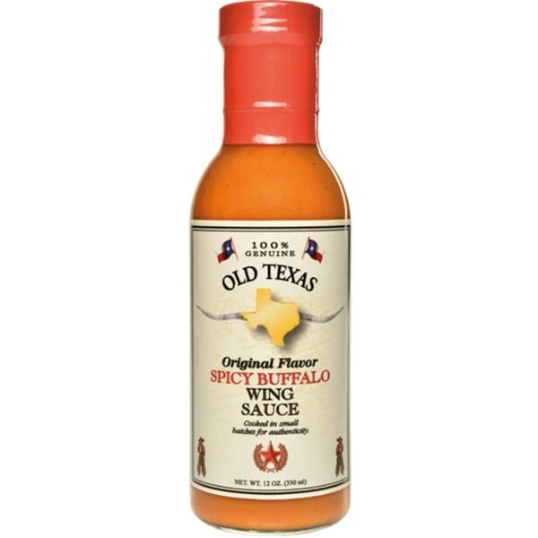 Old Texas Spicy Buffalo Wing Sauce 1 Old Texas Spicy Buffalo Wing Sauce