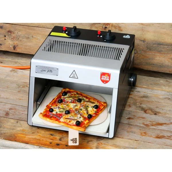 Otto Wilde Grillers Pizza-Set, Pizzastein 6 Otto Wilde Grillers Pizza-Set, Pizzastein – Bild 6