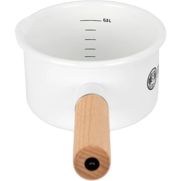 Petromax Emaille Stieltopf 0,5 Liter 2 Petromax Emaille Stieltopf 0,5 Liter – Bild 2