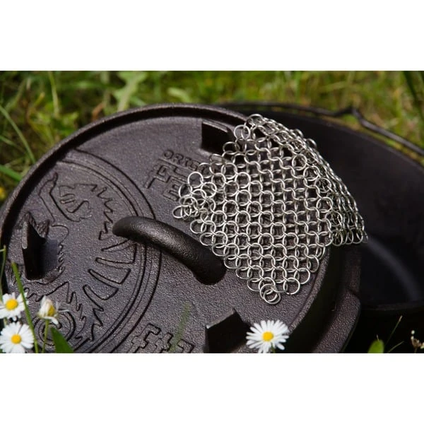 Petromax Ringreiniger Für Guss- Und Schmiedeeisen, Grill-Reinigungsbürste – Bild 3