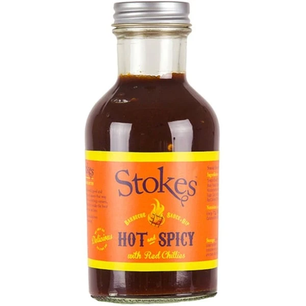 Stokes Sauces BBQ Sauce Hot & Spicy 1 Stokes Sauces BBQ Sauce Hot & Spicy