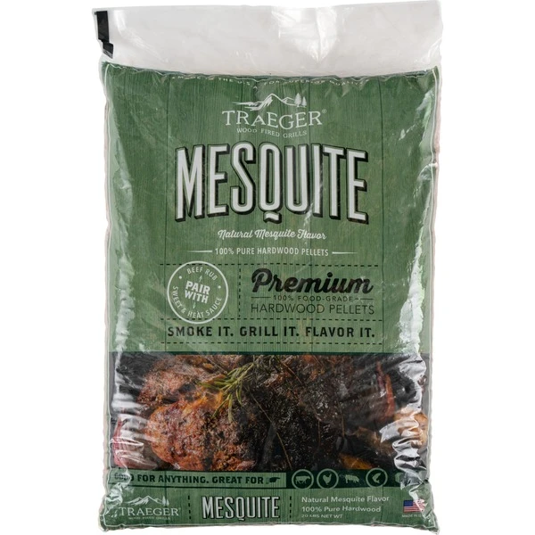 Traeger Hartholz Pellets MESQUITE, 9kg, Brennstoff 1 Traeger Hartholz Pellets MESQUITE, 9kg, Brennstoff