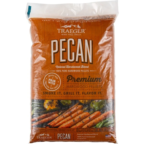 Traeger Hartholz Pellets PECANNUSS 9kg, Brennstoff 1 Traeger Hartholz Pellets PECANNUSS 9kg, Brennstoff