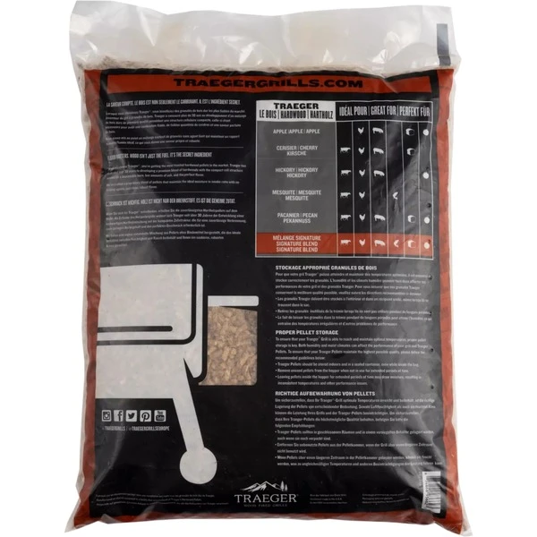 Traeger Hartholz Pellets SIGNATURE BLEND, 9kg, Brennstoff 2 Traeger Hartholz Pellets SIGNATURE BLEND, 9kg, Brennstoff – Bild 2