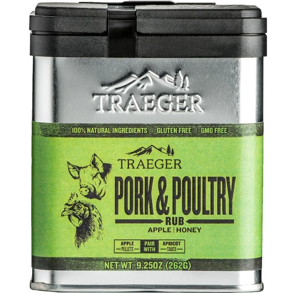Traeger Pork & Poultry Rub, Gewürz 1 Traeger Pork & Poultry Rub, Gewürz