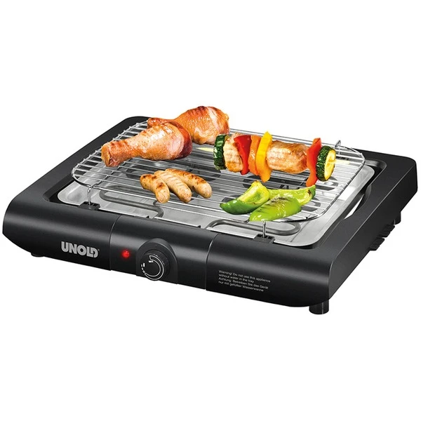 Unold Barbecue-Grill "Black Rack", Elektrogrill 2 Unold Barbecue-Grill "Black Rack", Elektrogrill – Bild 2