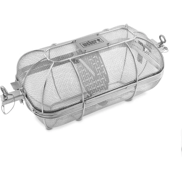 Weber CRAFTED Drehspieß-Korb Fein 7686, Grillkorb 2 Weber CRAFTED Drehspieß-Korb Fein 7686, Grillkorb – Bild 2