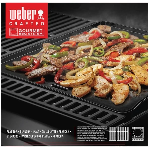Weber CRAFTED Grillplatte / Plancha 7682 6 Weber CRAFTED Grillplatte / Plancha 7682 – Bild 6