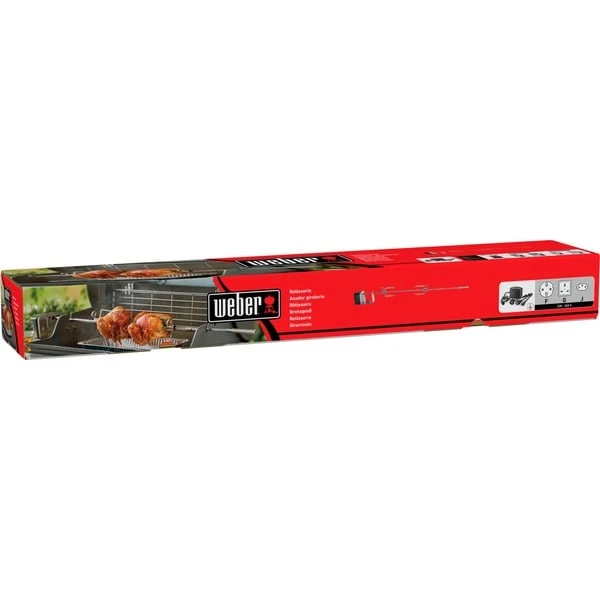 Weber Drehspieß 7654 Für GENESIS II 200/300, Grillspieß 2 Weber Drehspieß 7654 Für GENESIS II 200/300, Grillspieß – Bild 2