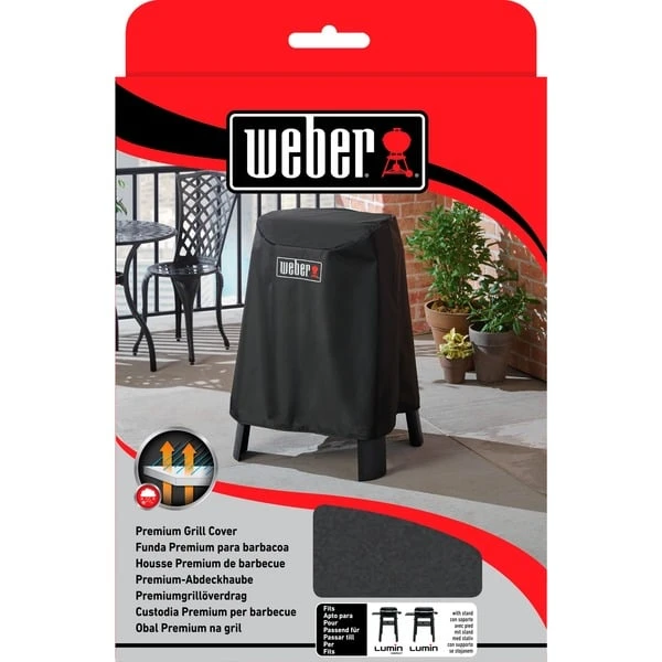Weber Premium Abdeckhaube Für Lumin Serie Mit Stand, Schutzhaube 4 Weber Premium Abdeckhaube Für Lumin Serie Mit Stand, Schutzhaube – Bild 4