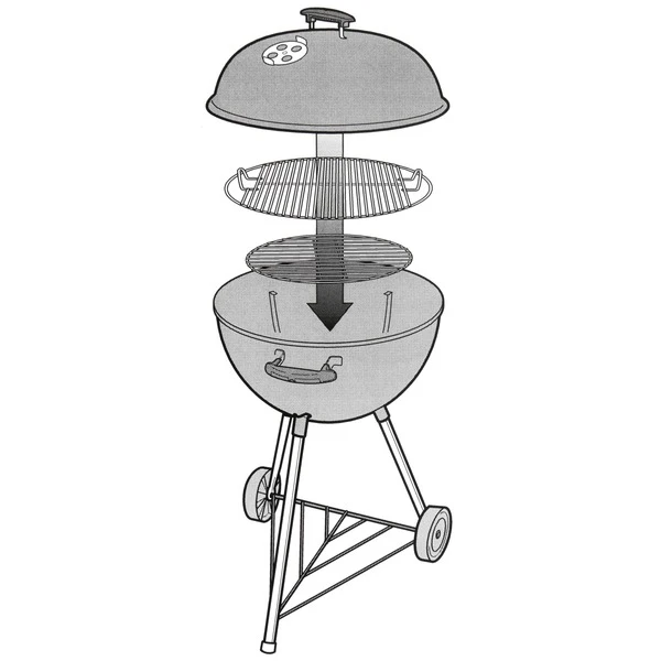 Weber Triangel Für Grills Ø 57cm, Ersatzteil 4 Weber Triangel Für Grills Ø 57cm, Ersatzteil – Bild 4